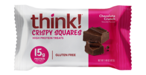 Think! Crispy Protein Squares Chocolate Crunch 1.48oz 10ct